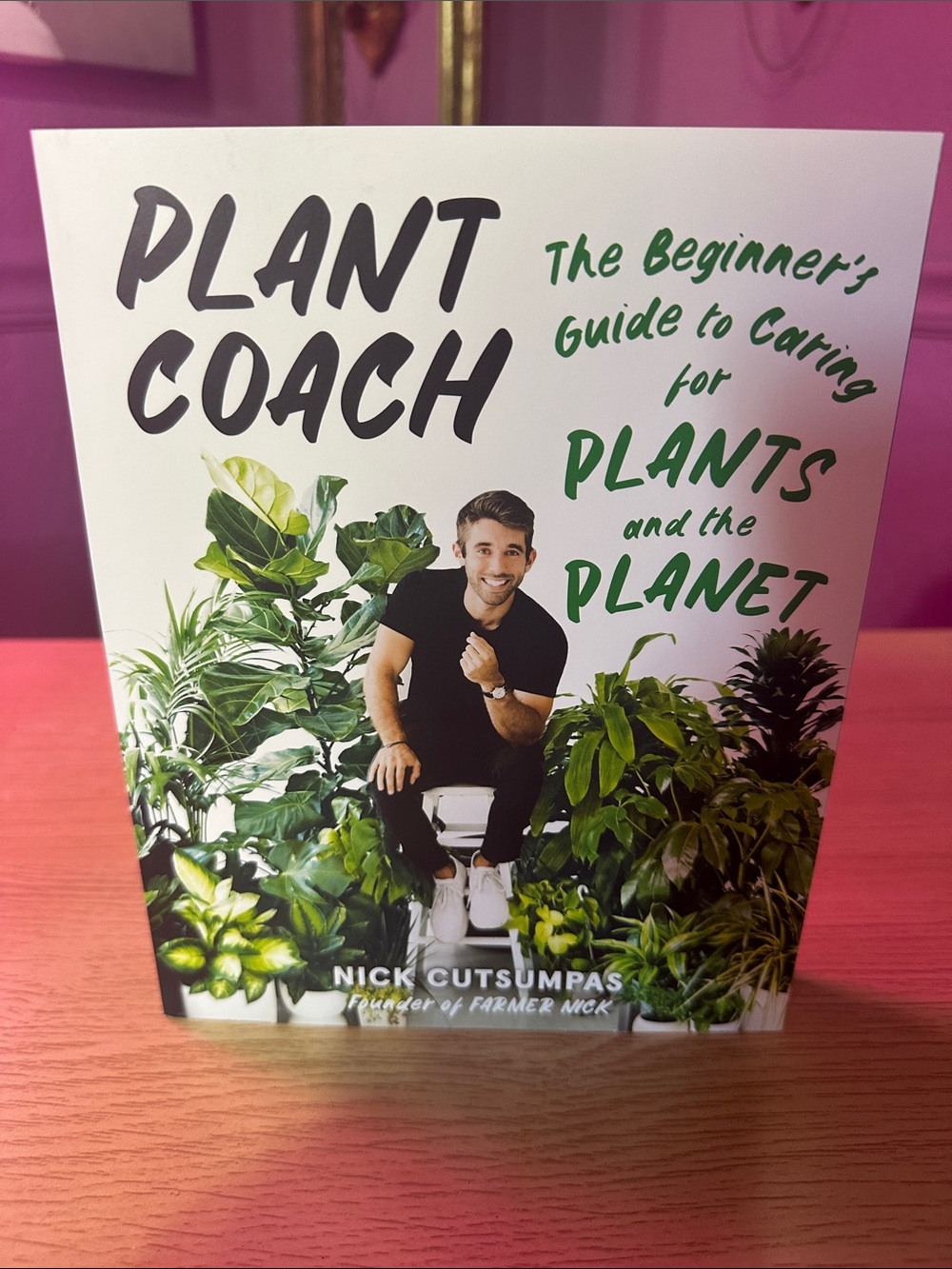 Plant Coach by Nick Cutsumpas - White & Green Cover